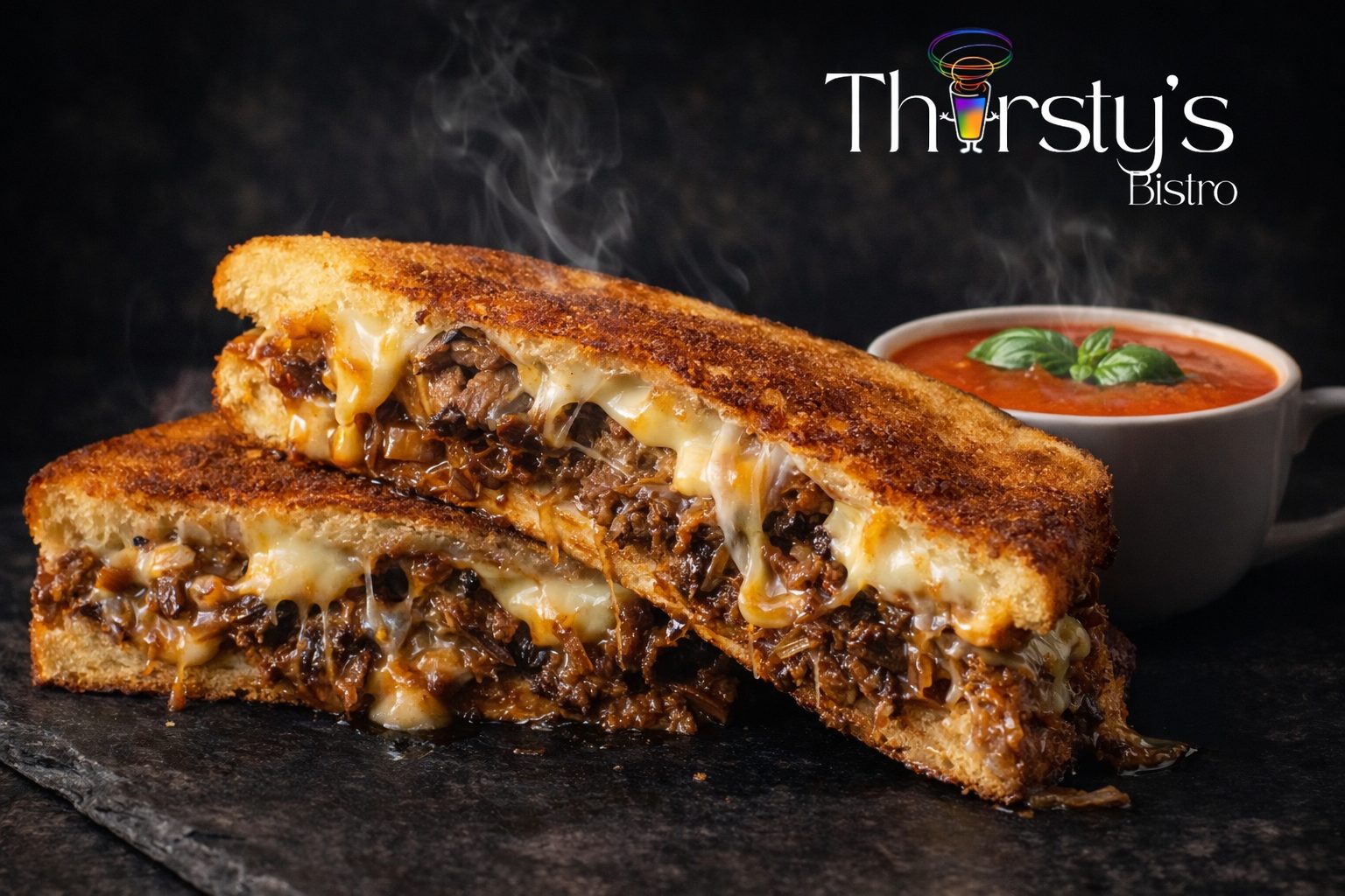 Smokey Brisket Melt.