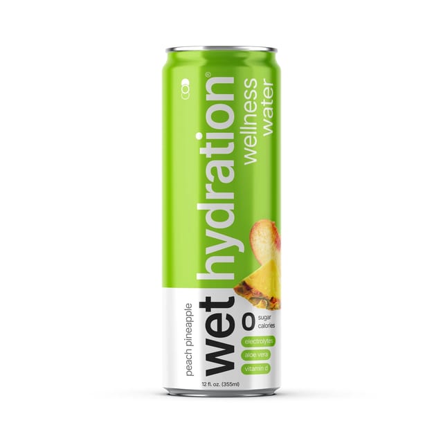 WET Hydration Peach Pineapple.