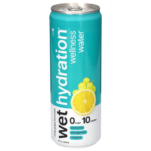 WET Hydration White Grape Lemonade.