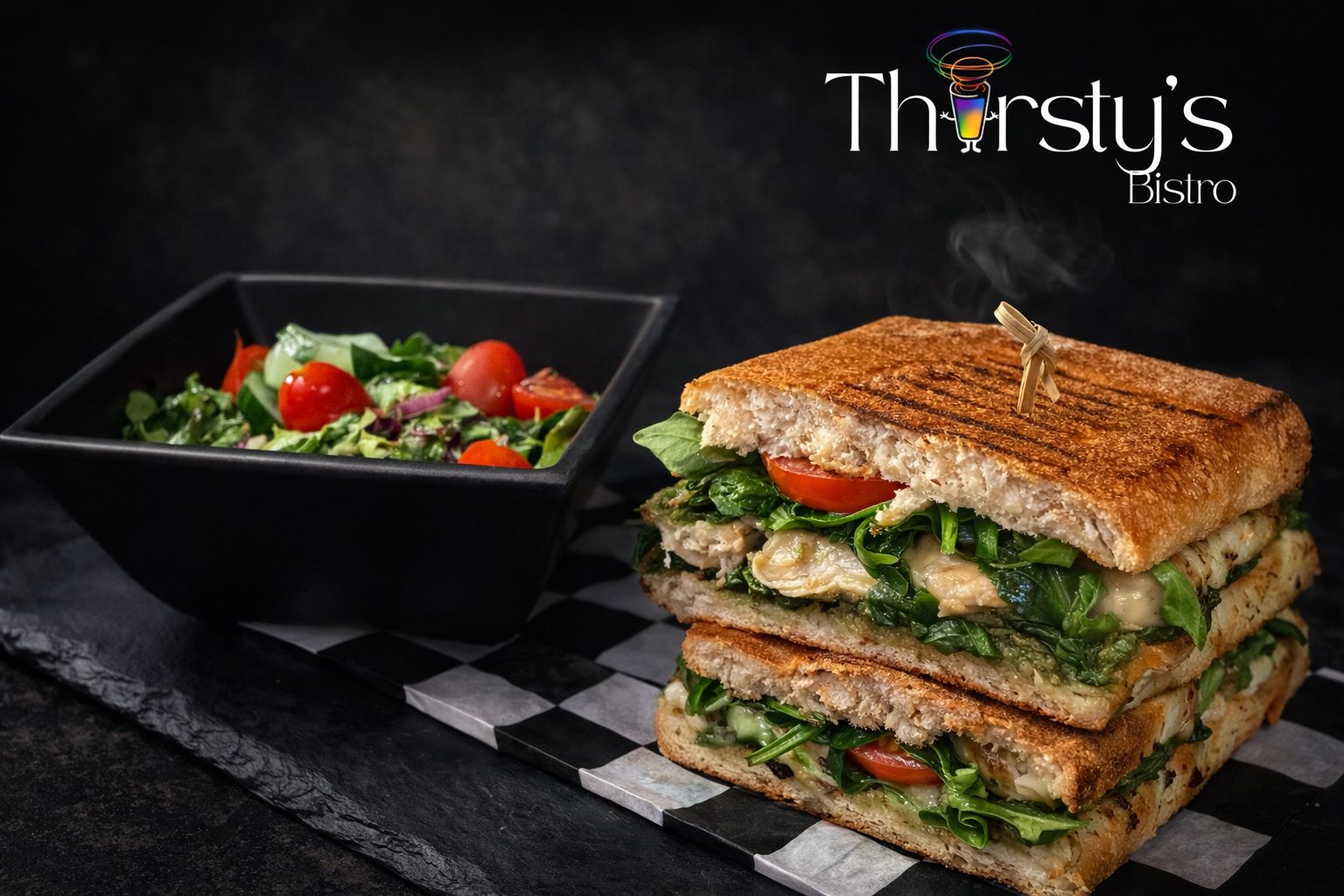 Mesquite Chicken Panini.